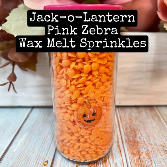 Pink Zebra Accents Pink Zebra Sprinkles Wax Melts Jackolantern 15
